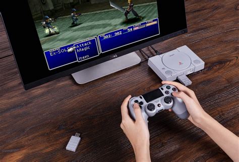 Add wireless controller support to your PlayStation Classic with 8BitDo ...