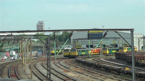 View Of Basford Hall Sidings Crewe 2 6 20 YouTube