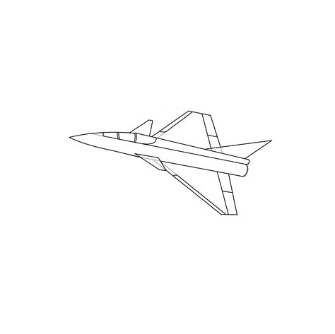 how to draw a jet 2