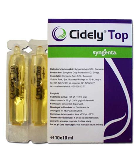 Fungicid CIDELY TOP 10 Ml Syngenta Sistemic Agrosemseed Ro