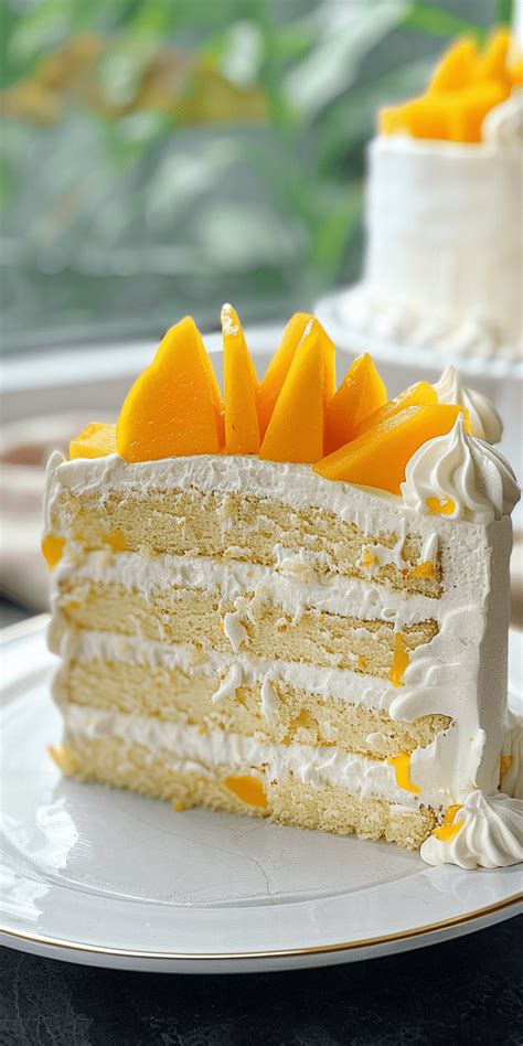 exquisite mango cake recipes  tropical delight   occasion