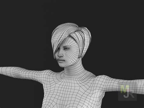 Girl Naked D Model TurboSquid