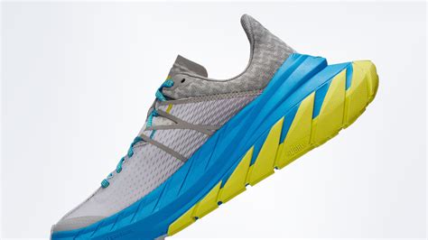 hoka launches   tennine largest downhill running shoe