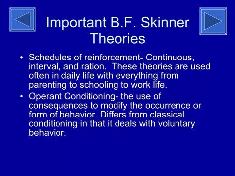 Behaviorism Theory Of Learning Ppt