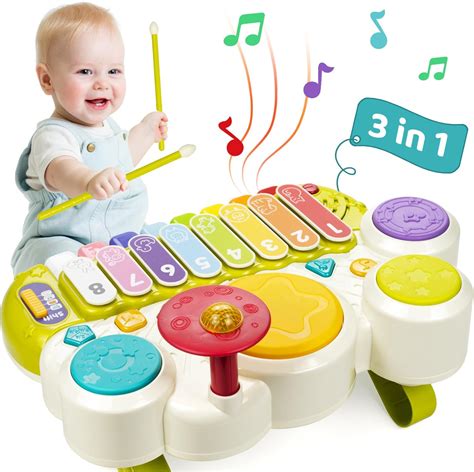 Amazon Marstone Baby Piano Toy Music Instruments Toys 3 In 1 Piano