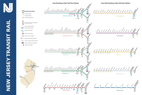 Map of nj path trains shows new weekend schedules 1