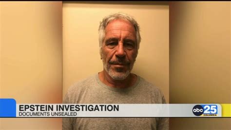 Unsealed Jeffrey Epstein documents released - ABC Columbia