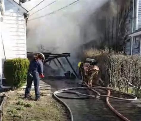 House Fire Spreads To Two Homes In Rosedale