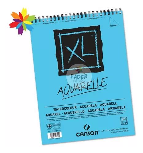 Block Canson Xl Aquarelle Tama O A Gramos Hojas