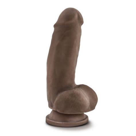 Dr Skin Plus Inch Girthy Posable Dildo With Balls Chocolate Sex