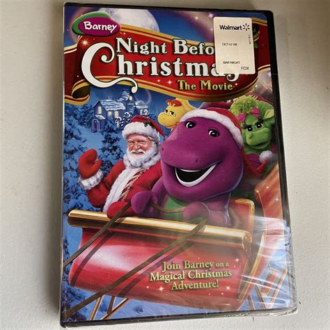 Barney Night Before Christmas Dvd Grelly Usa