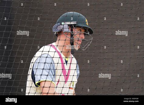 australias marnus labuschagne bats   nets session   sydney