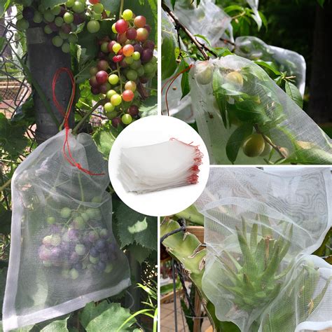 Pcs Reusable Fruits Mesh Bag Produce Bags Potatoes