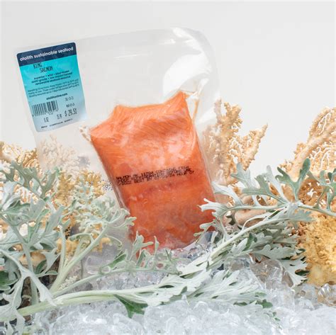 Red King Salmon – otolith sustainable seafood