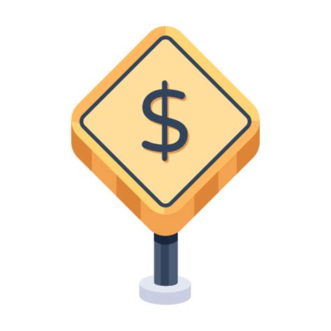 money sign generic color fill icon
