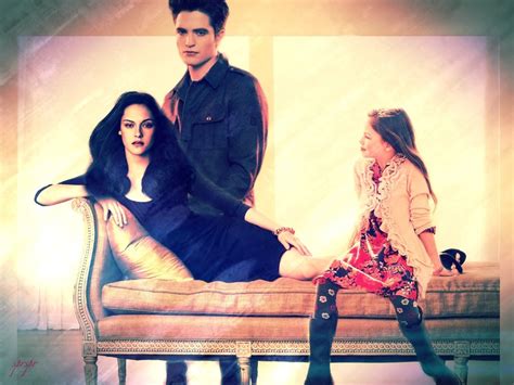 The Cullens Edward Bella And Renesmee Fan Art Fanpop