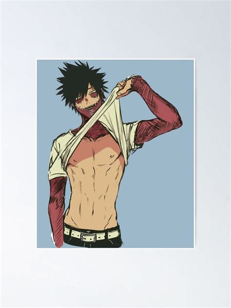 Porn Artist Illustration Shirtless Anime Men Retro Poster For Sale By