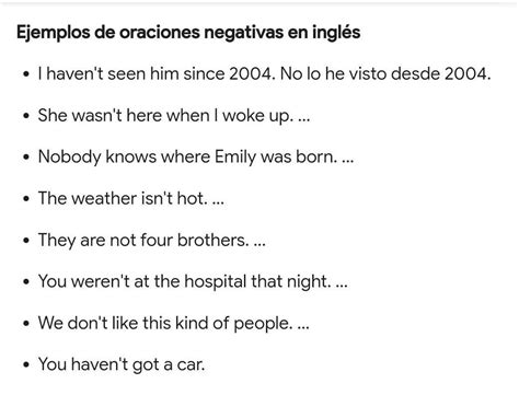 Frases Em Ingles Negativas - 7