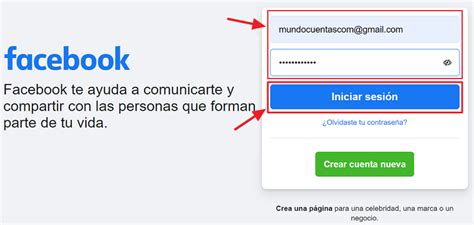 Cómo iniciar sesión o entrar a tu cuenta de Facebook