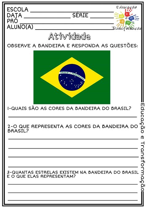 Bandeira Do Brasil Atividade - 6