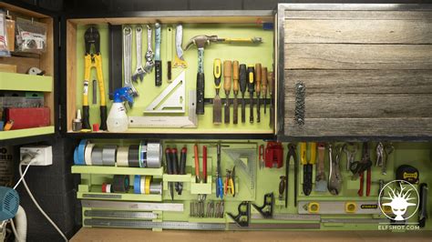 build  tool storage cupboard projects elfshotdesign