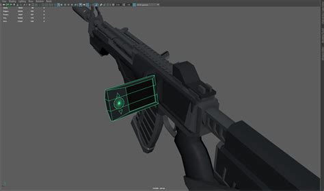 fps weapon design polycount