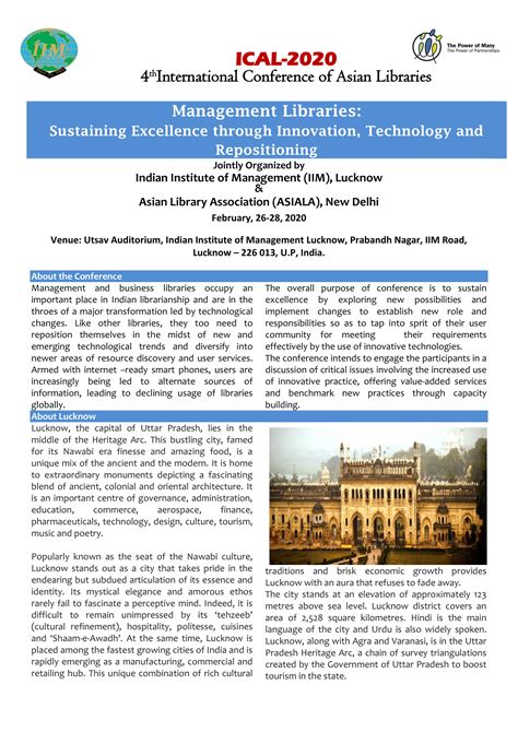 ical   international conference  asian libraries management