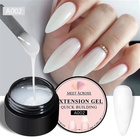 Meet Across Extensi N De Esmalte De U As En Gel Blanco Barniz Acr Lico