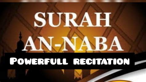 Beautiful Recite Surah Naba Qari Abdul Wahab Chang Rah E Khidayt