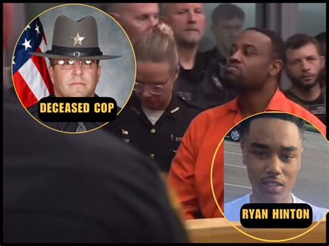 Rodney Hinton Jr Charged With Killing Cop After Son Killed