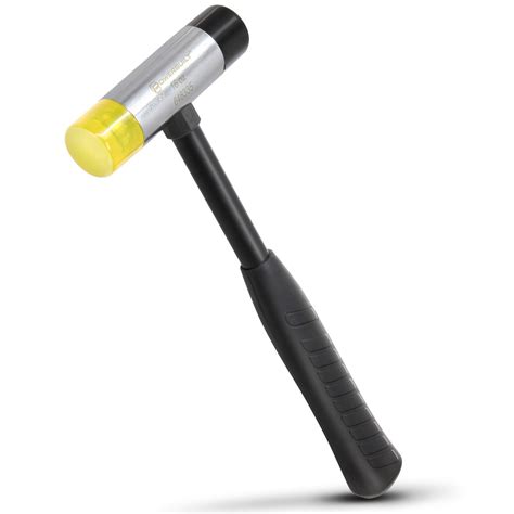 powerbuilt  ounce soft face hammer  marring rubber lightweight
