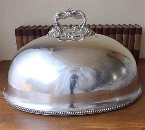 Fabulous Large Victorian Silver Plate Meat Food Cover