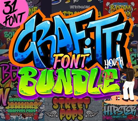 Graffiti Font Urban Font Street Style Font Tagging Font Hip Hop