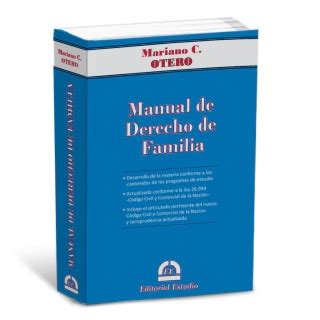 Manual De Derecho De Familia Librer A Del Profesional