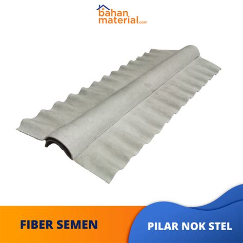 jual atap fiber pilar nok steel bahan material terlengkap