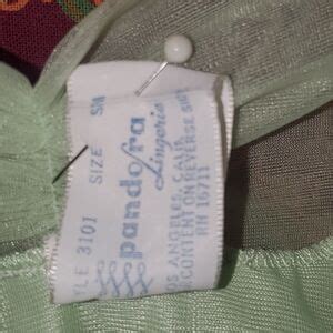 Pandora Lingerie Intimates Sleepwear Womens Sheer Green Babydoll