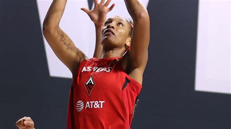 Wnba Aja Wilson And Danielle Robinson Lead Las Vegas Aces To Win Over Washington Mystics Nba