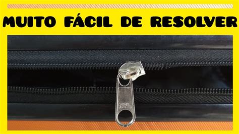 Como Colocar O Ziper Que Saiu Do Trilho