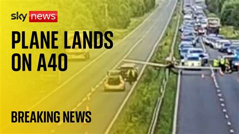 Light aircraft makes emergency landing on A40 - The Global Herald