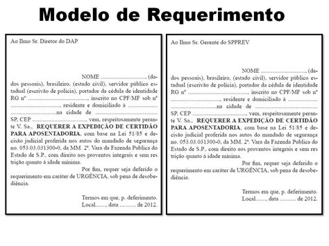 Modelo De Requerimento Para Escola - BINKEDU