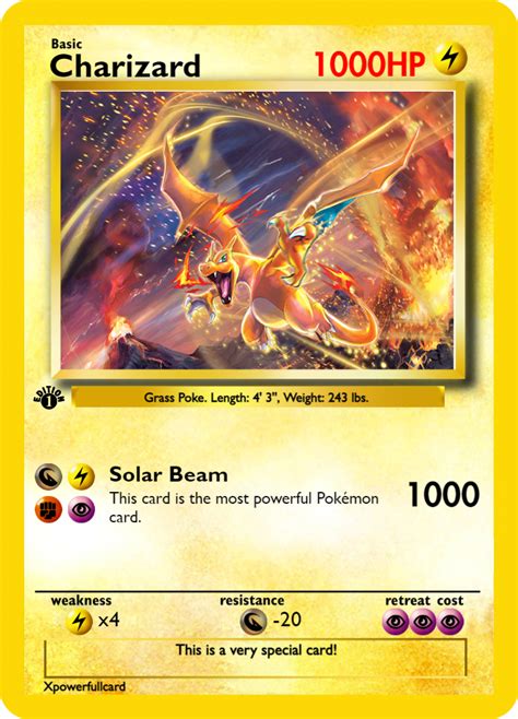 powerful pokemon card  qljj