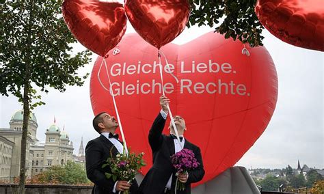 Switzerland Legalises Gay Marriage Two Thirds Vote Yes Daily Mail Online