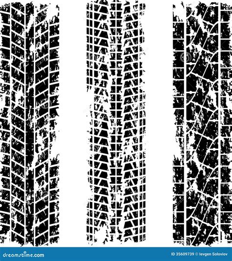 Tire Tracks Grunge Royalty Free Stock Images Image