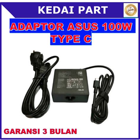 Jual Adaptor Charger Laptop ASUS ROG Zephyrus G14 G15 M16 S17 Type C