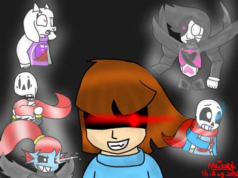 Undertale Genocide by WaffleBunnyPie on DeviantArt