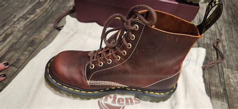 My First MiE Docs, 1460 PASCAL MADE IN ENGLAND HERITAGE LEATHER LACE UP