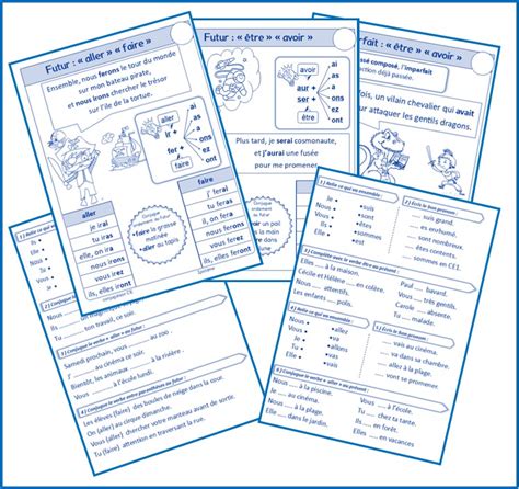 ipotametame ce conjugaison lecons  exercices