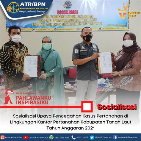 Sosialisasi Upaya Pencegahan Kasus Pertanahan BPN TALA UNGGUL