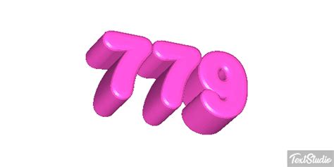 number animated gif logo designs