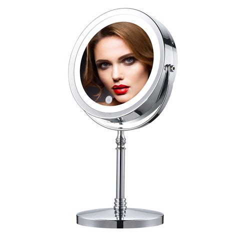 Buy IBRIGHTSO Professional Lighted Makeup Mirror 7 Inches 2 Sided 1X 7X